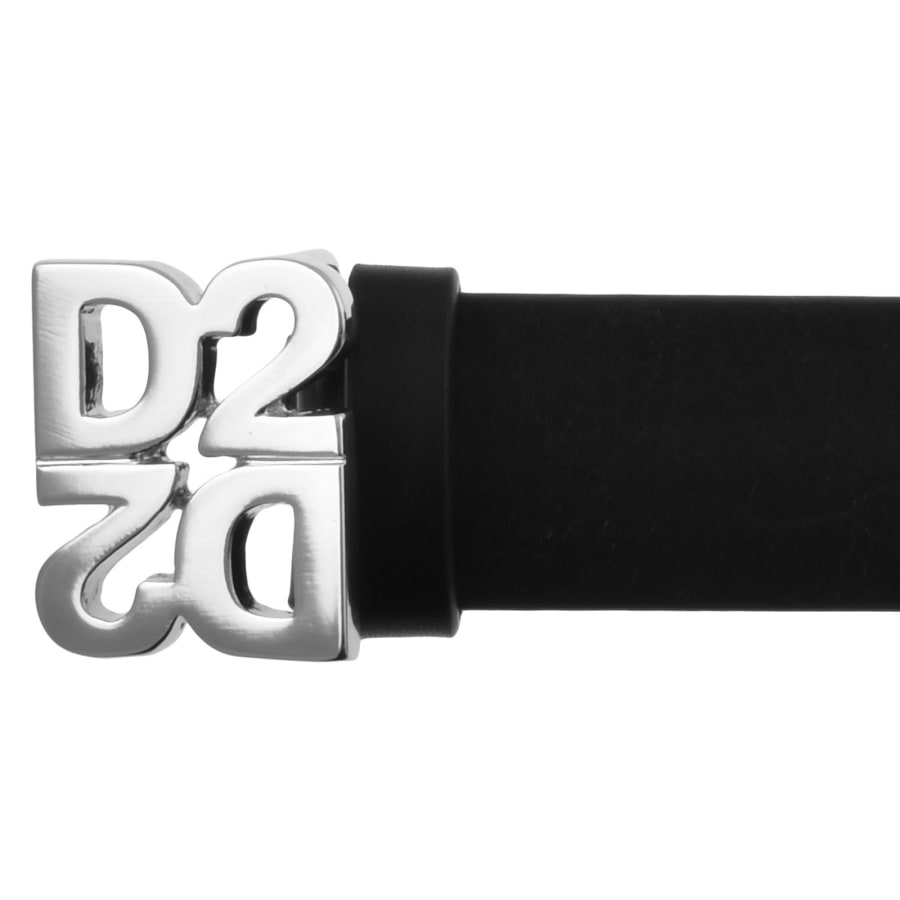 Image number 3 for DSQUARED2 Plaque Belt Black