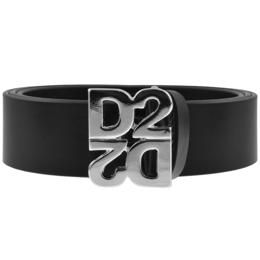Image number 1 for DSQUARED2 Plaque Belt Black