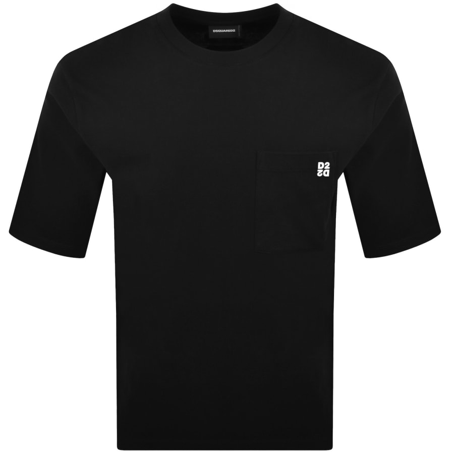 Image number 3 for DSQUARED2 2 Pack T Shirts Black And White