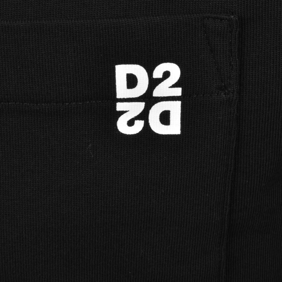 Image number 4 for DSQUARED2 2 Pack T Shirts Black And White
