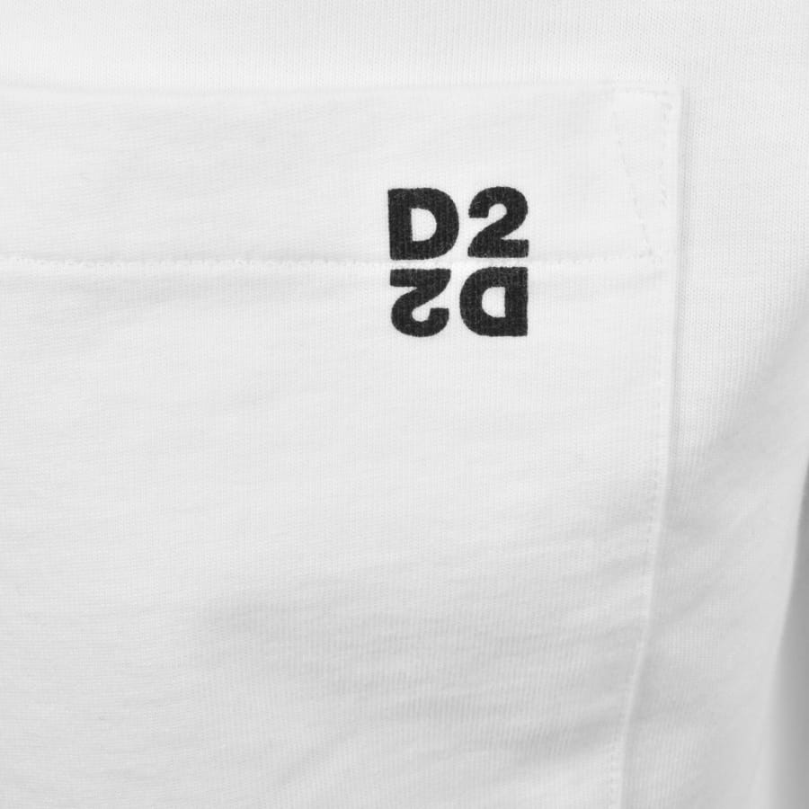 Image number 5 for DSQUARED2 2 Pack T Shirts Black And White