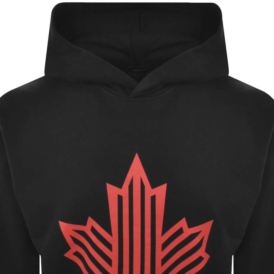 Image number 2 for DSQUARED2 Relax Fit Hoodie Black