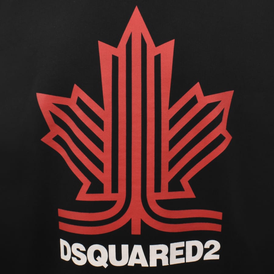 Image number 3 for DSQUARED2 Relax Fit Hoodie Black