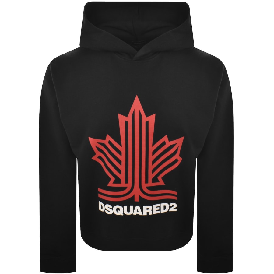Image number 1 for DSQUARED2 Relax Fit Hoodie Black