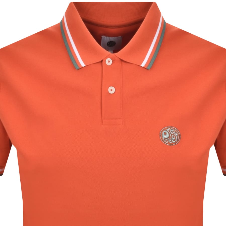Image number 2 for Pretty Green Brockwell Polo T Shirt Red