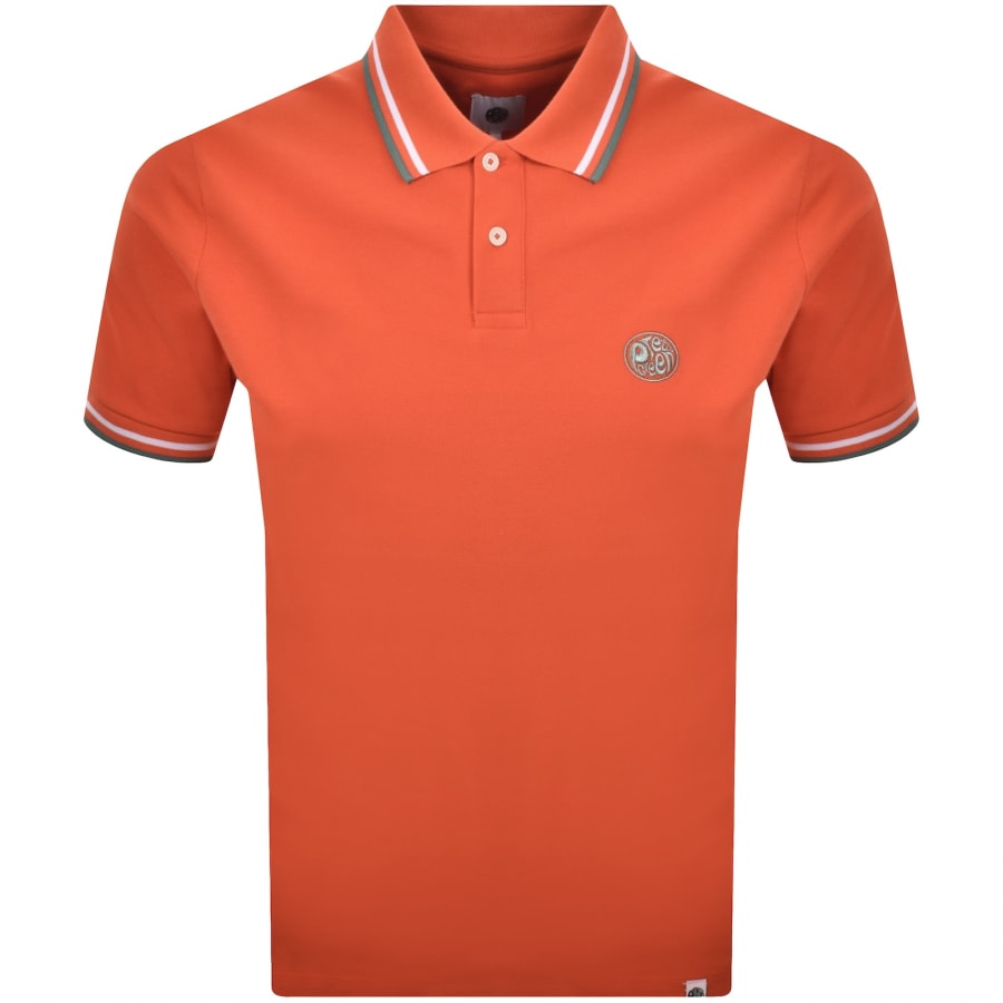 Image number 1 for Pretty Green Brockwell Polo T Shirt Red