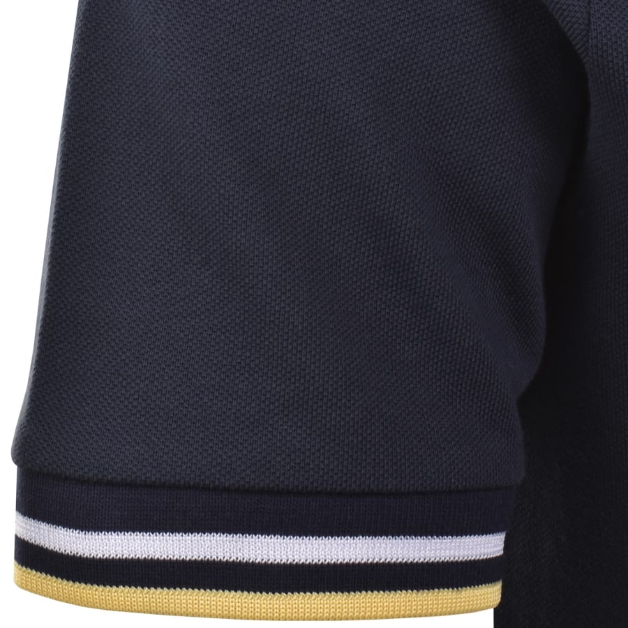 Image number 5 for Pretty Green Brockwell Polo T Shirt Dark Blue