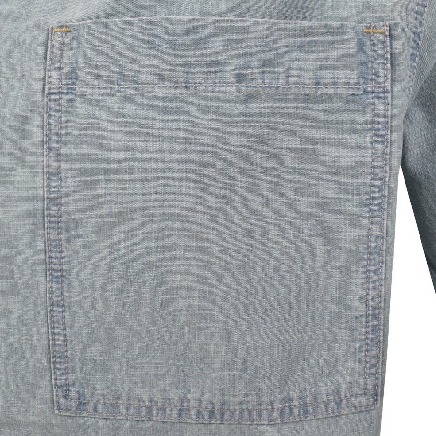 Image number 3 for G-Star Bowling Pocket Shirt Blue