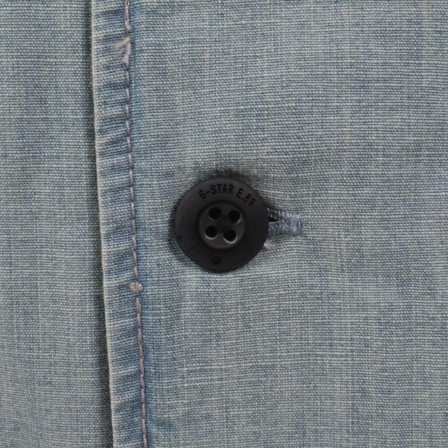 Image number 4 for G-Star Bowling Pocket Shirt Blue