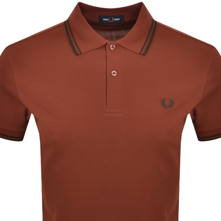Image number 2 for Fred Perry Twin Tipped Polo T Shirt Black