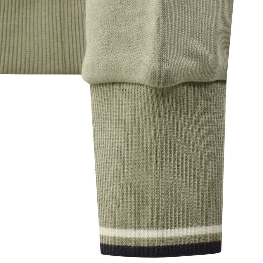 Image number 4 for Fred Perry Crew Neck Sweatshirt Green