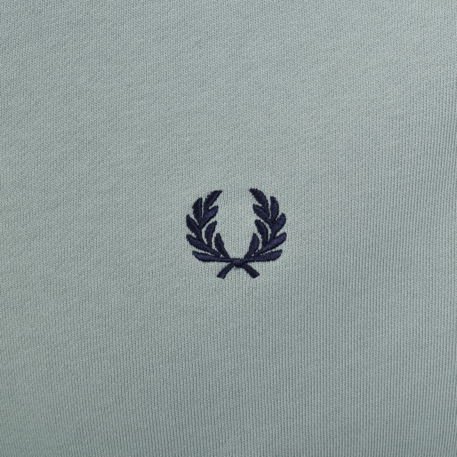 Image number 3 for Fred Perry Crew Neck Sweatshirt Blue