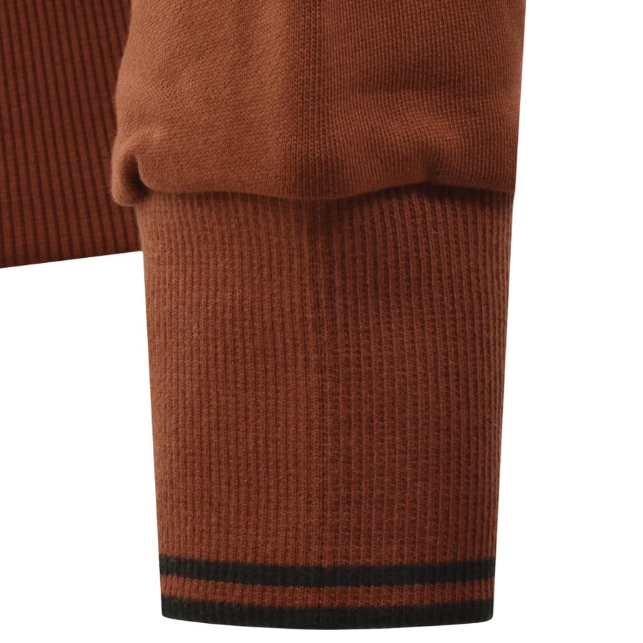 Image number 4 for Fred Perry Crew Neck Sweatshirt Red