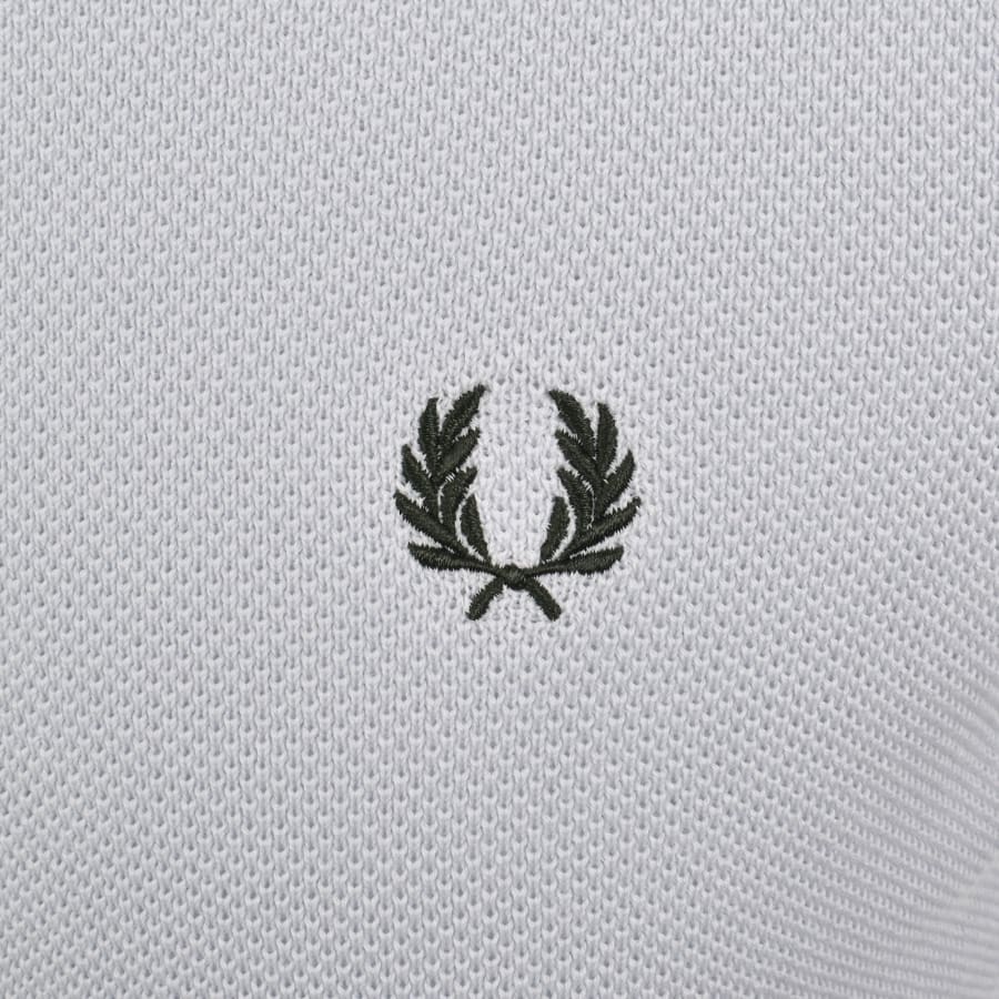 Image number 3 for Fred Perry Pique Stitch Jumper Blue