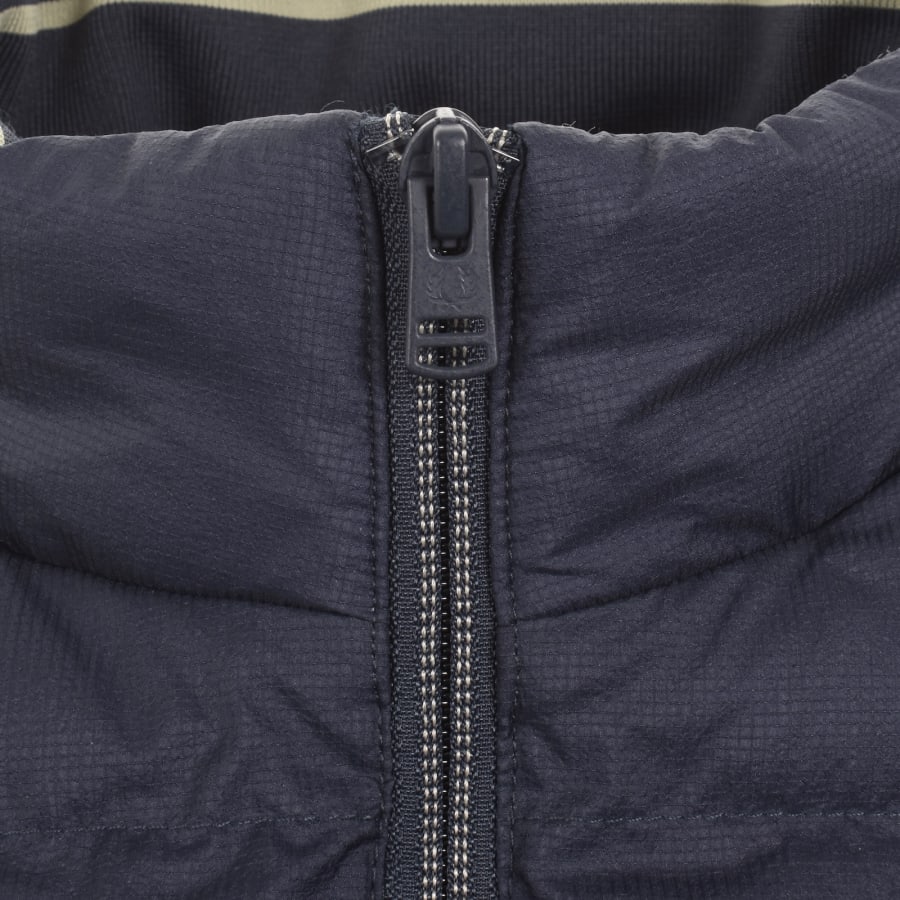 Image number 4 for Fred Perry Insulated Gilet Navy