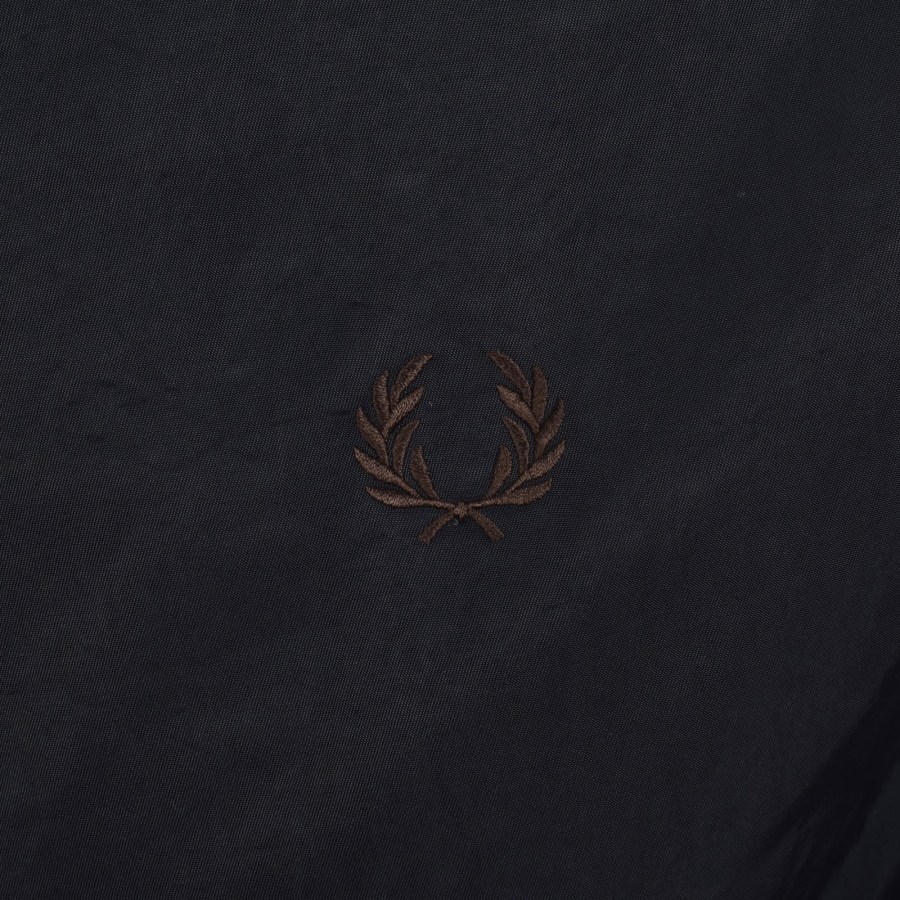 Image number 3 for Fred Perry Nylon Caban Jacket Navy
