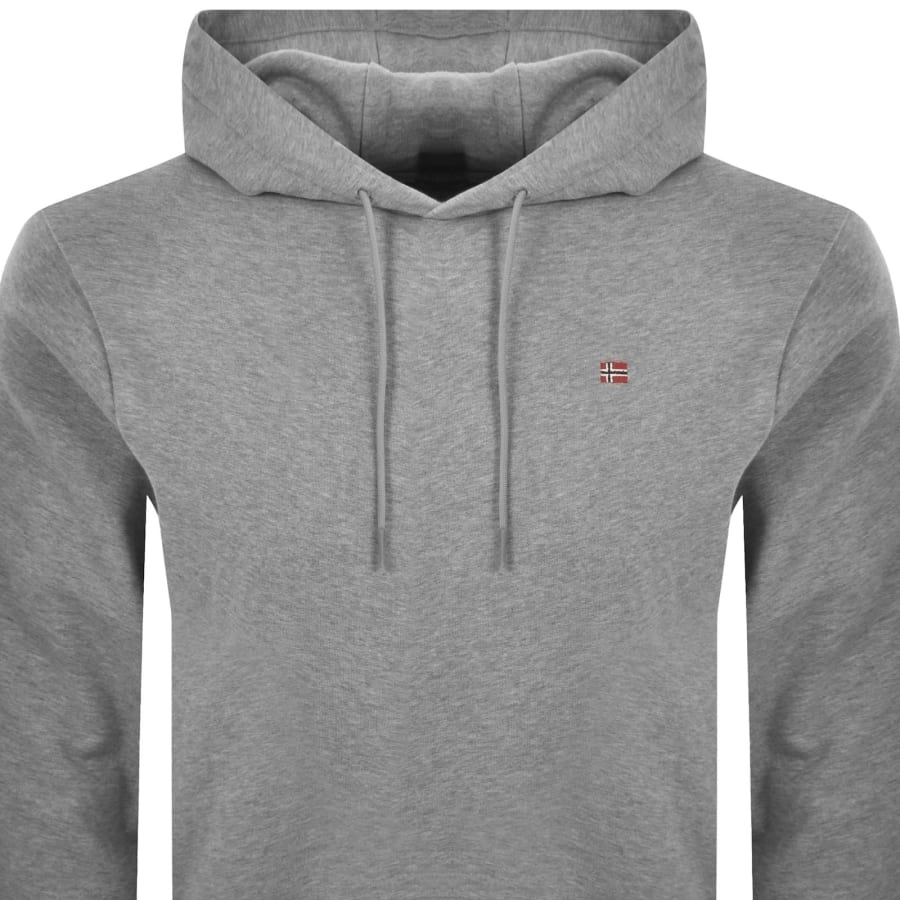 Image number 2 for Napapijri Balis Hoodie Grey