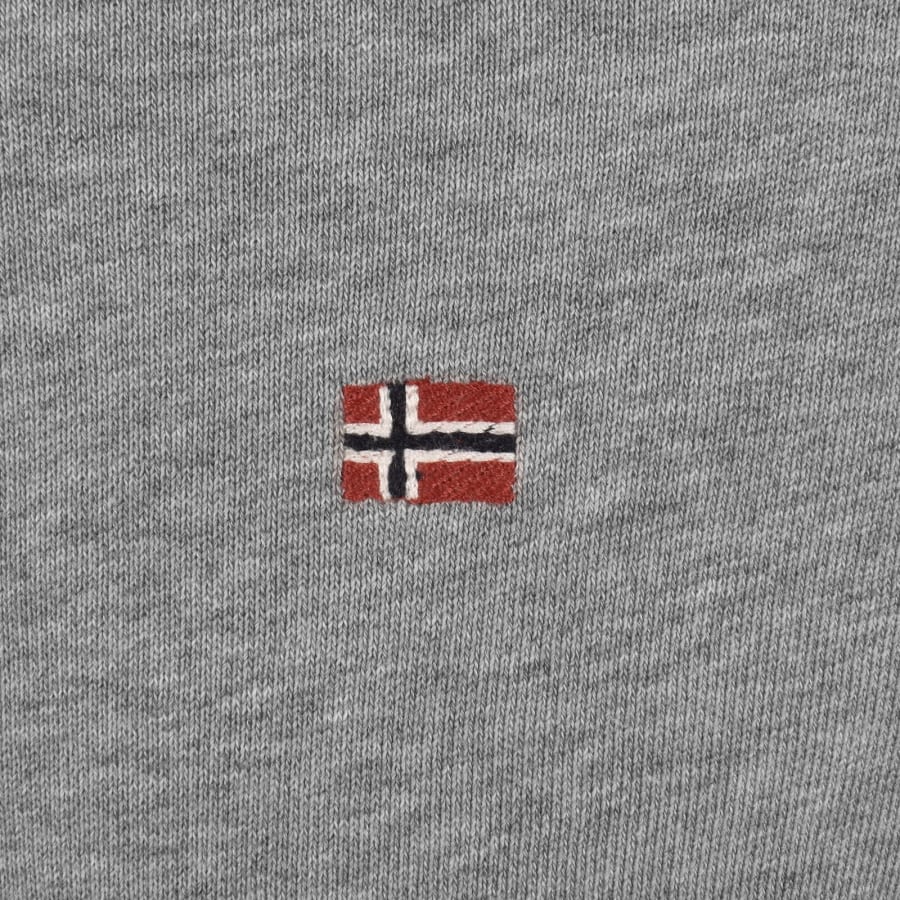Image number 3 for Napapijri Balis Hoodie Grey