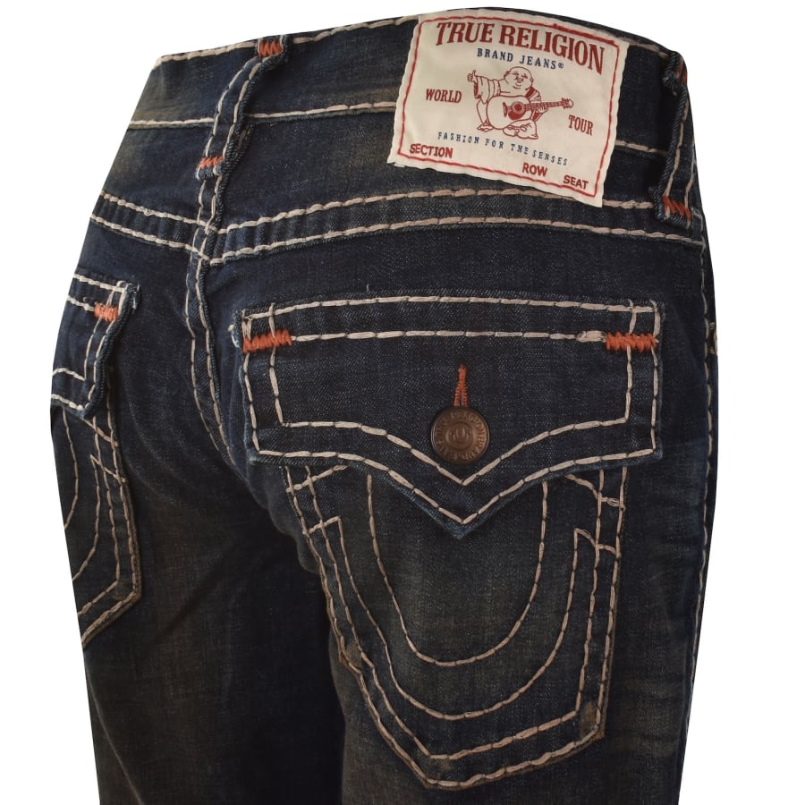 Image number 4 for True Religion Ricky Super T Flap Jeans Blue