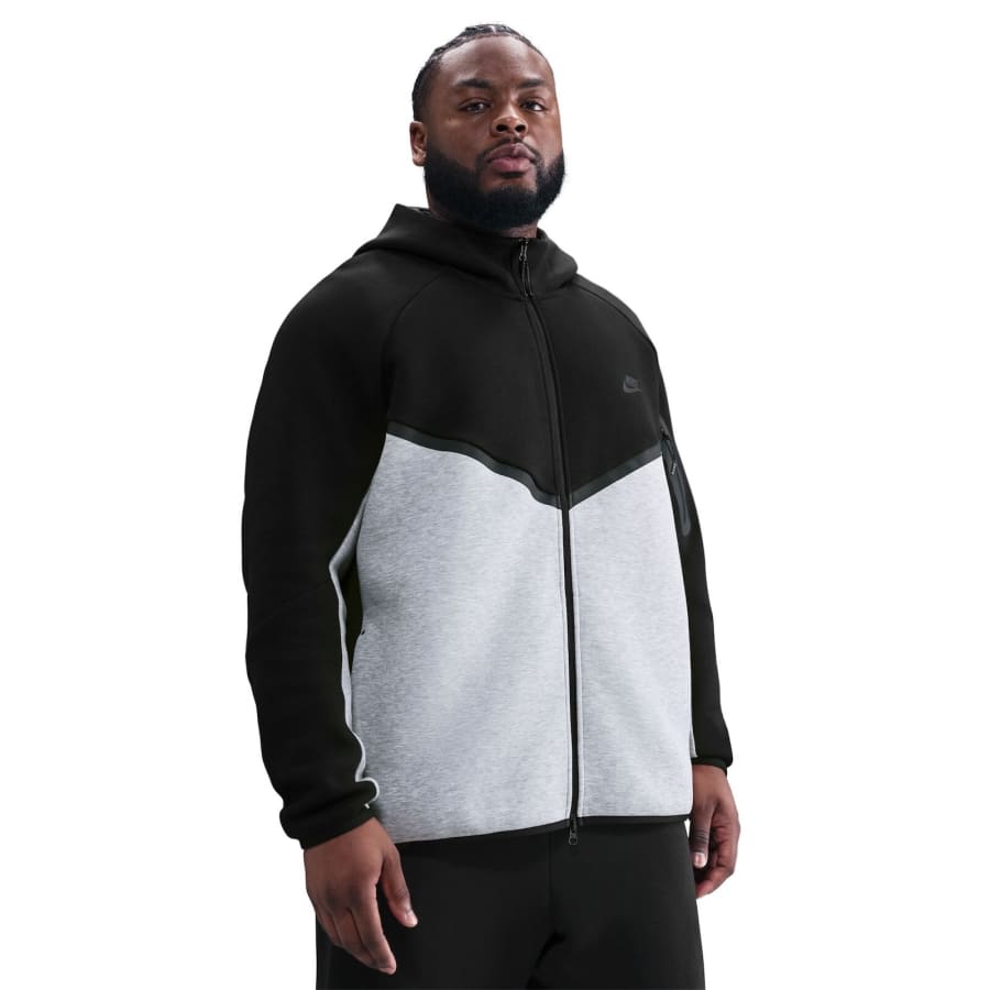 Image number 4 for Nike Tech Fleece Windrunner Hoodie Black
