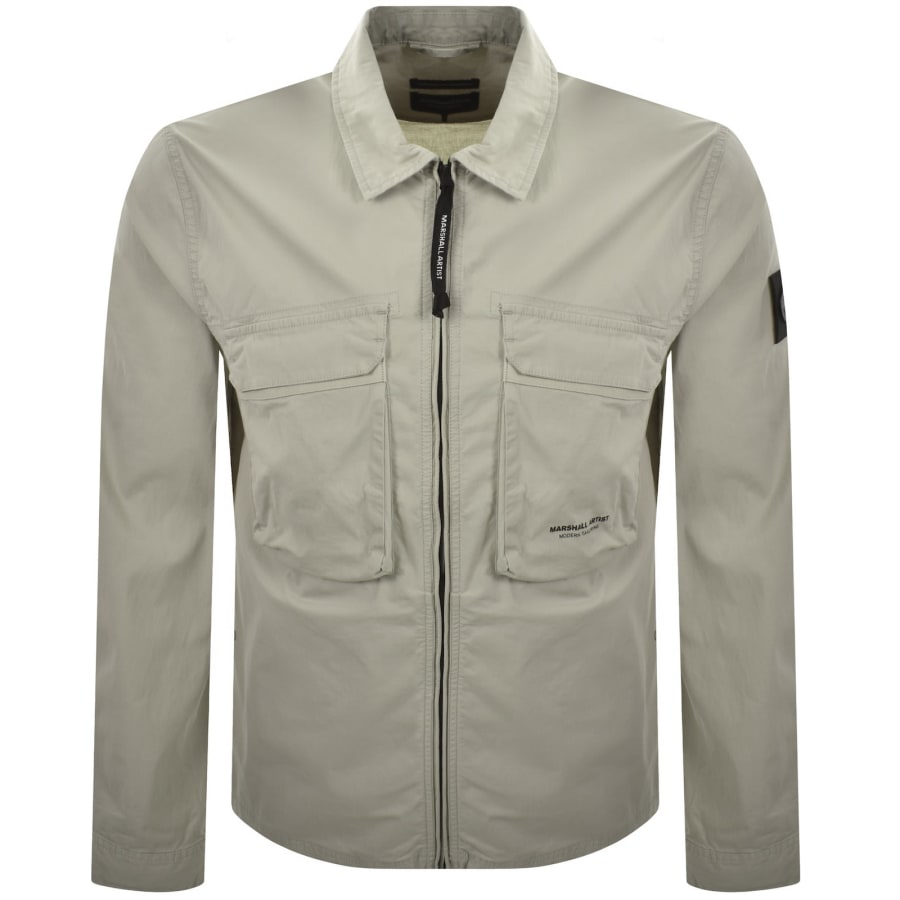 Image number 2 for Marshall Artist Terrain Overshirt Grey
