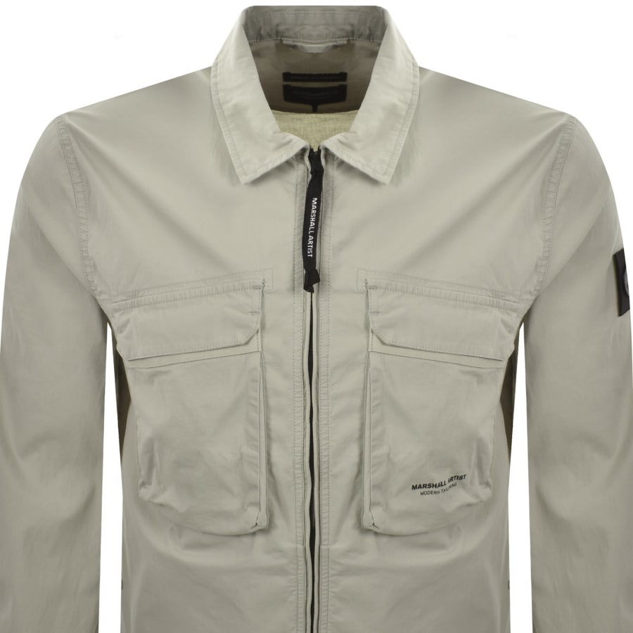 Image number 3 for Marshall Artist Terrain Overshirt Grey