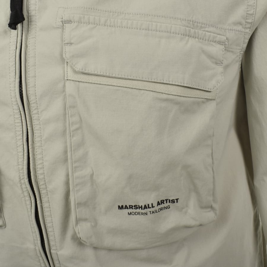 Image number 4 for Marshall Artist Terrain Overshirt Grey