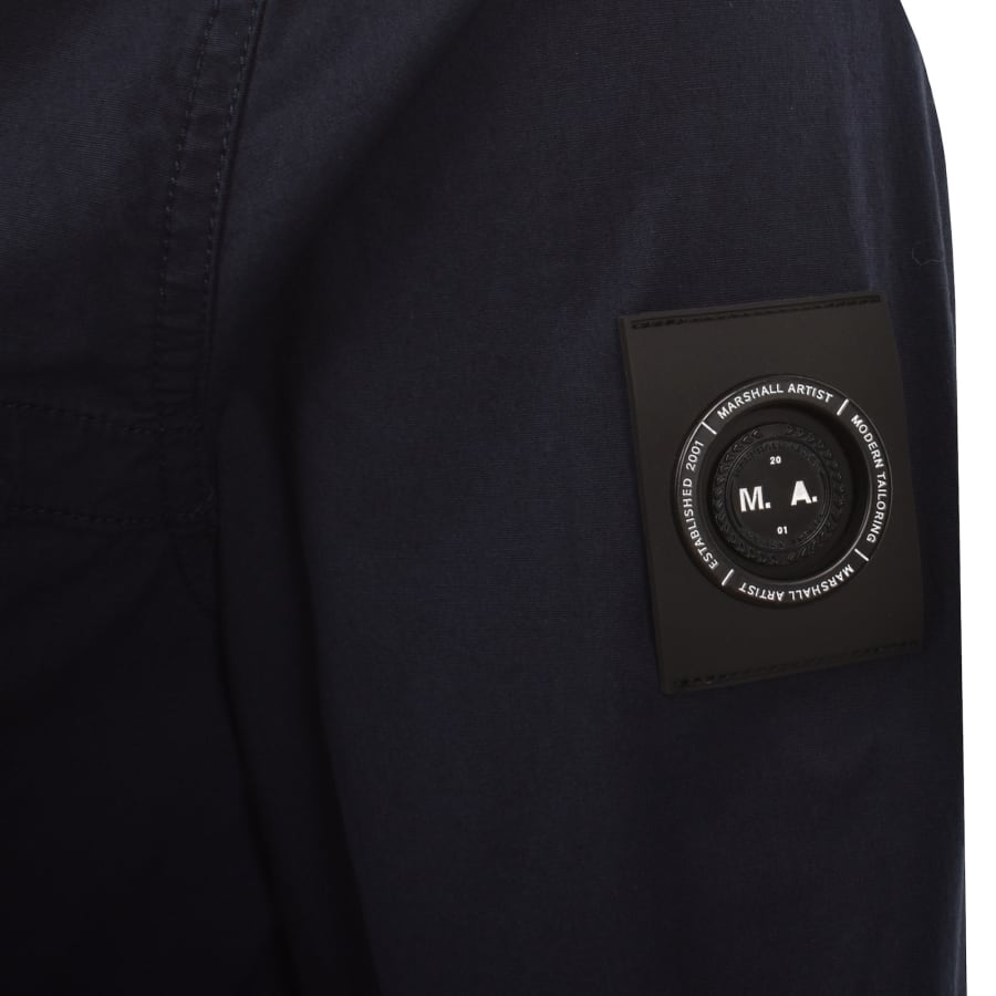 Image number 5 for Marshall Artist Terrain Overshirt Navy