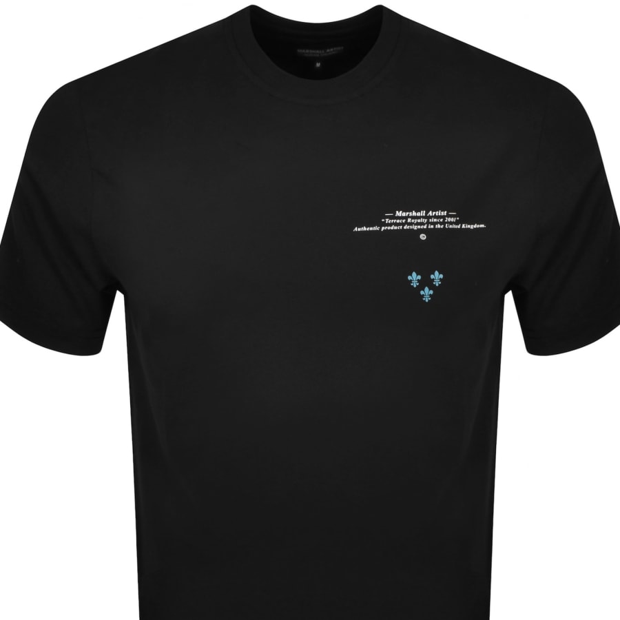 Image number 3 for Marshall Artist Terrace T Shirt Black