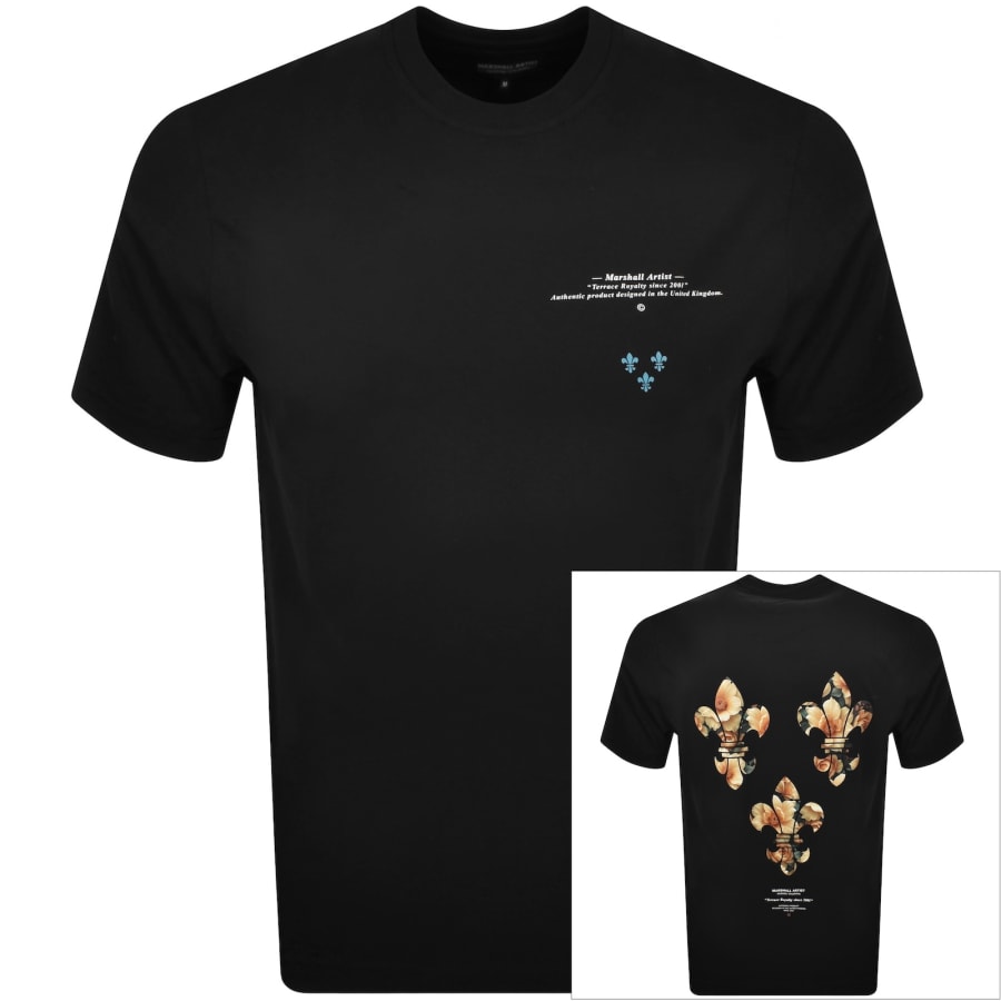 Image number 1 for Marshall Artist Terrace T Shirt Black
