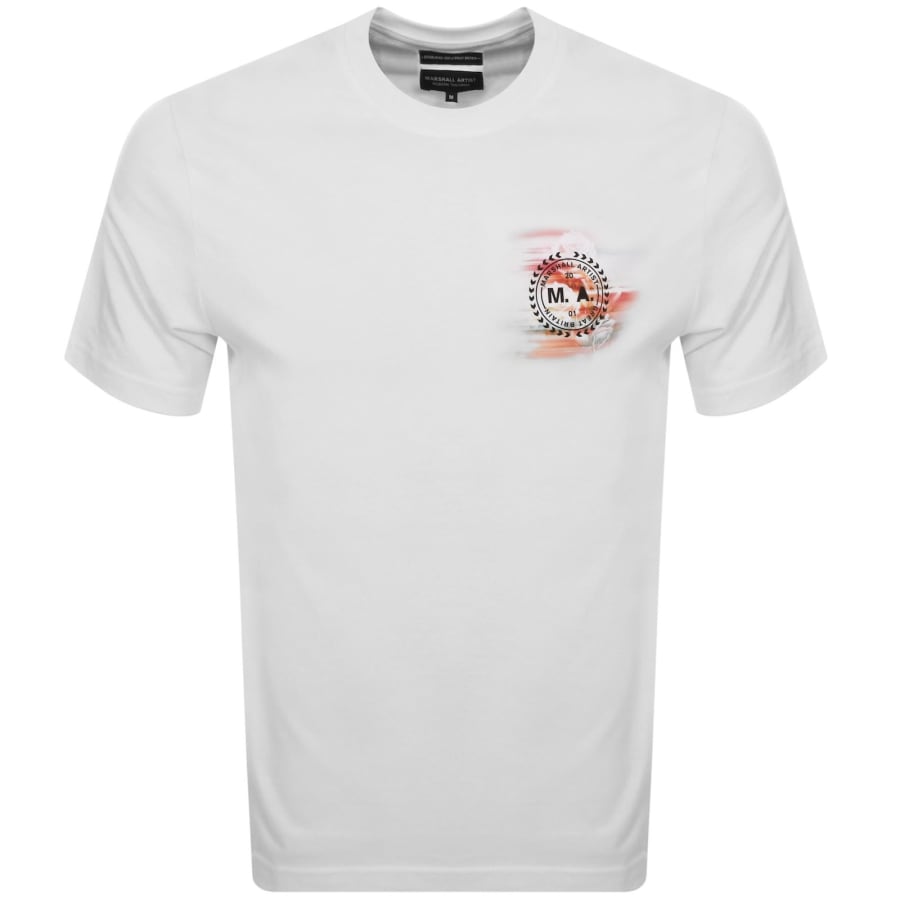 Image number 2 for Marshall Artist Future Proof T Shirt White