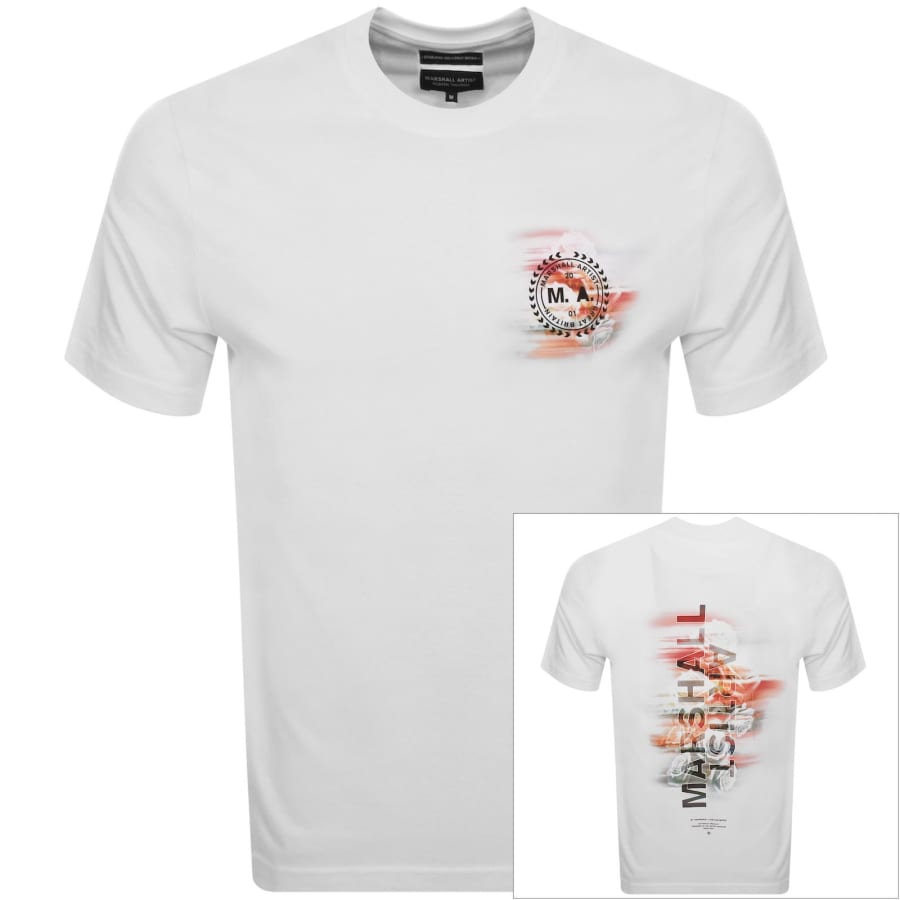 Image number 1 for Marshall Artist Future Proof T Shirt White