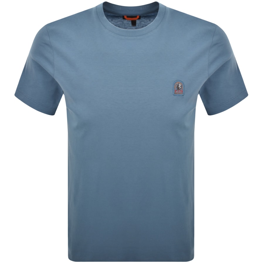 Image number 1 for Parajumpers Patch T Shirt Blue
