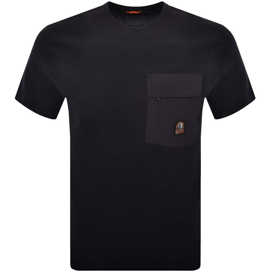 Image number 1 for Parajumpers Mojave 2.0 T Shirt Blue Navy