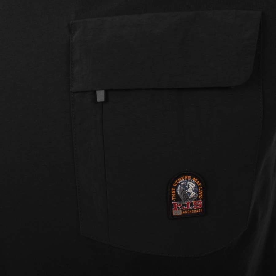 Image number 3 for Parajumpers Mojave 2.0 T Shirt Black
