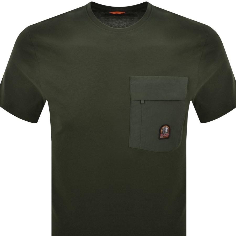 Image number 2 for Parajumpers Mojave 2.0 T Shirt Green