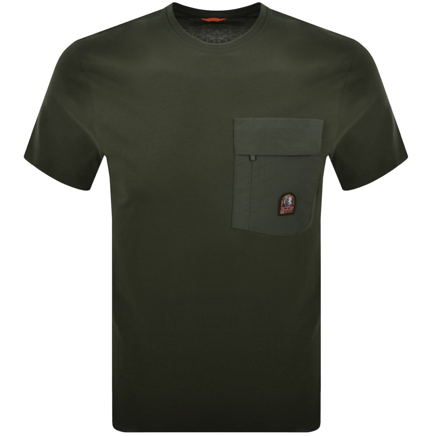 Image number 1 for Parajumpers Mojave 2.0 T Shirt Green