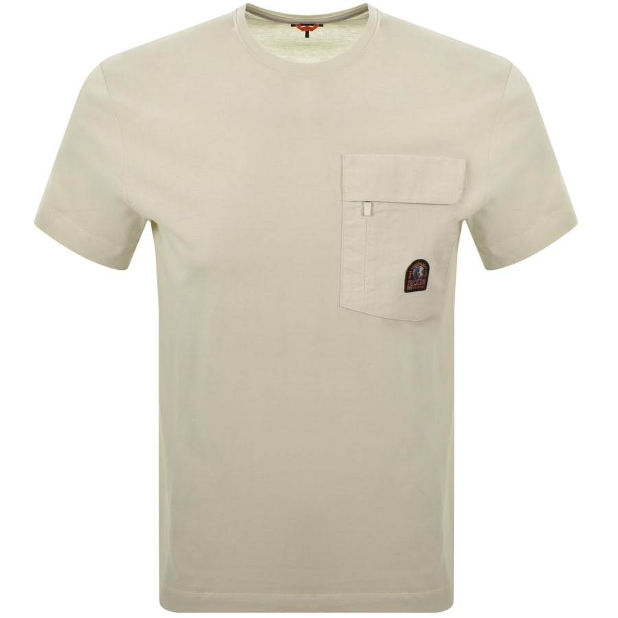 Image number 1 for Parajumpers Mojave 2.0 T Shirt Cream