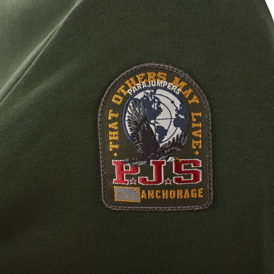 Image number 4 for Parajumpers K2 Sweatshirt Green