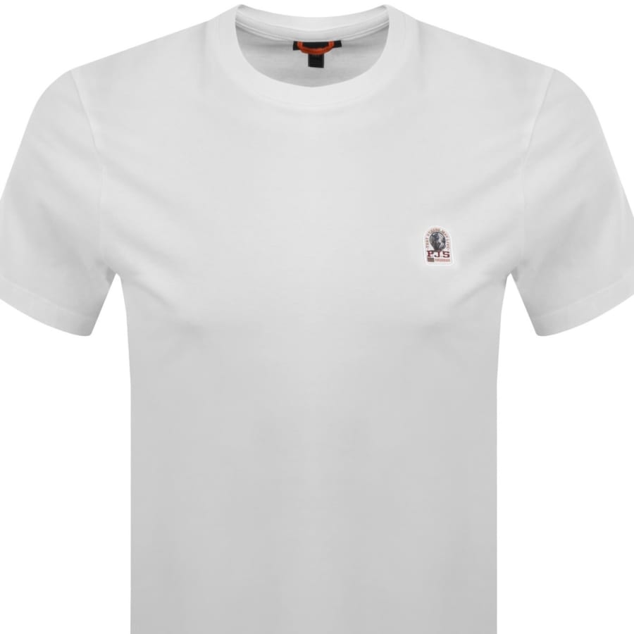 Image number 2 for Parajumpers Patch T Shirt White
