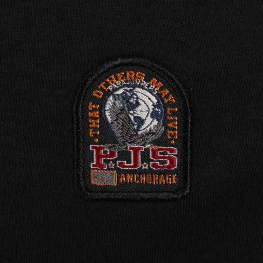 Image number 3 for Parajumpers Patch T Shirt Black