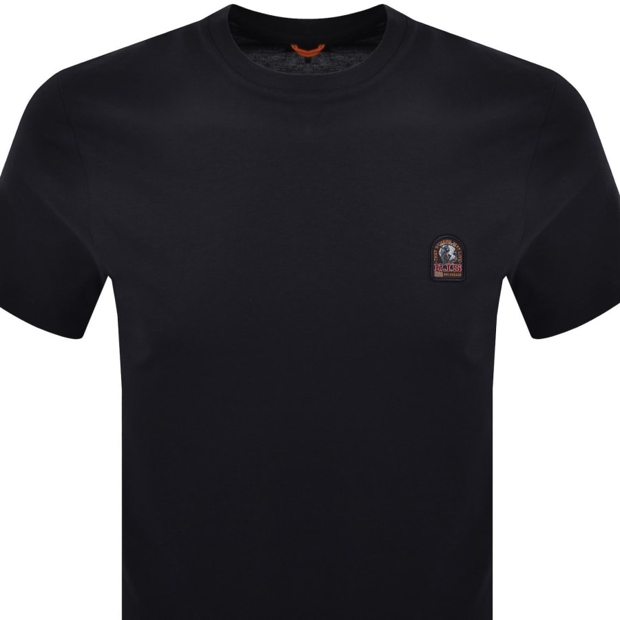 Image number 2 for Parajumpers Patch T Shirt Navy