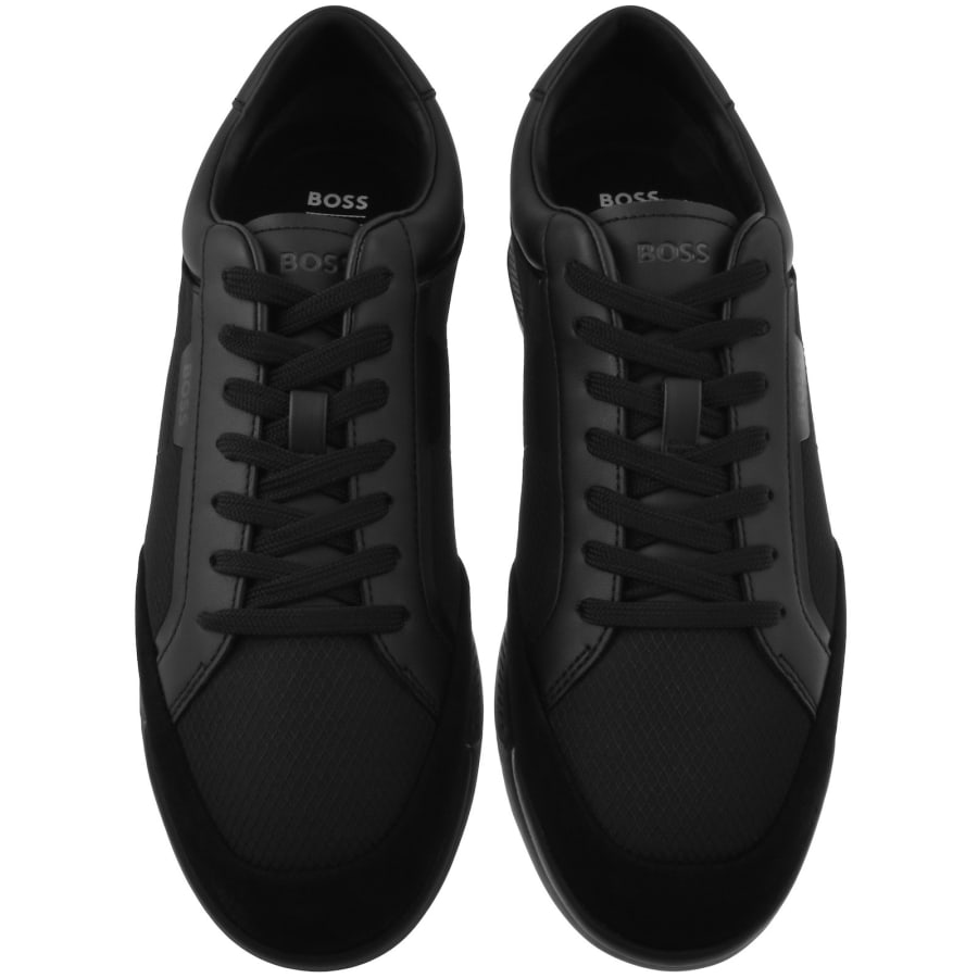 Image number 3 for BOSS Nitan Trainers Black