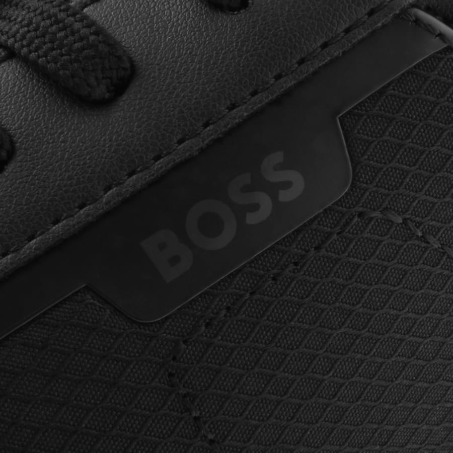 Image number 4 for BOSS Nitan Trainers Black