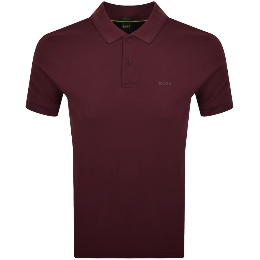 Image number 1 for BOSS Pio 1 Polo T Shirt Burgundy