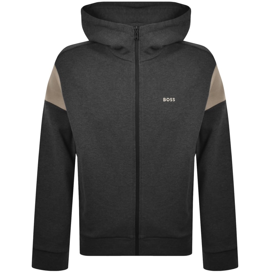 Image number 2 for BOSS Tracksuit Set Charcoal Grey