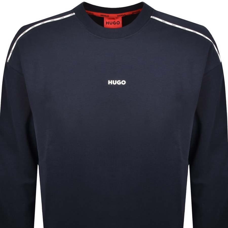 Image number 2 for HUGO Noah Sweatshirt Navy