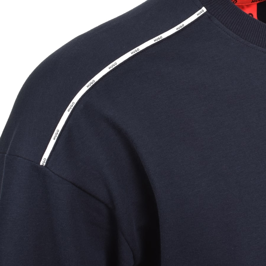 Image number 4 for HUGO Noah Sweatshirt Navy