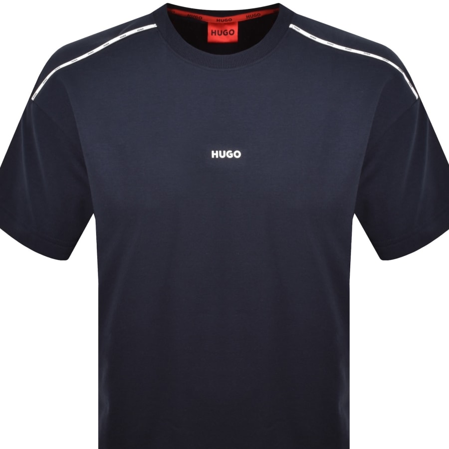 Image number 2 for HUGO Noah T Shirt Navy