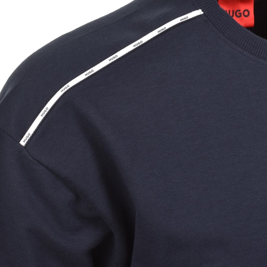 Image number 4 for HUGO Noah T Shirt Navy